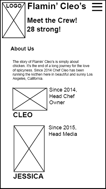 Flamin' Mobile Wireframe 3